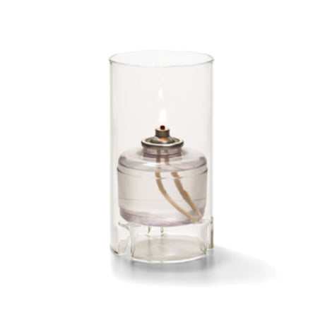 Hollowick 48000C Glass Cylinder™ Lamp 5-1/2"H X 3" Dia. Accommodates Hollowick's HD36 Disposable Fuel Cell