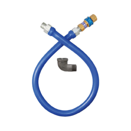 Dormont 16125BPQ36 Dormont Blue Hose™ Moveable Gas Connector Hose Assembly 1-1/4" Inside Dia.