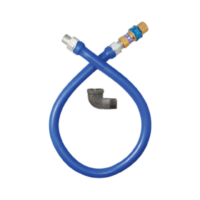 Dormont 16125BPQ48 Dormont Blue Hose™ Moveable Gas Connector Hose Assembly 1-1/4" Inside Dia.