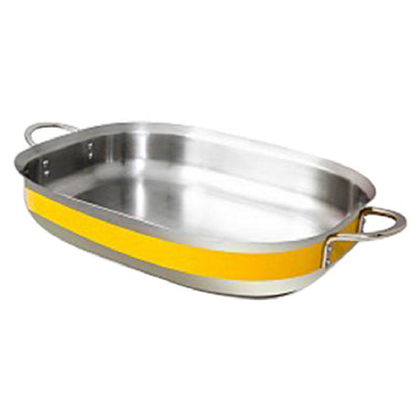 Bon Chef 60023CFCLDYELLOW Classic Country French Pan 5 Qt. 15-3/4" X 11-7/8" X 2-7/8"