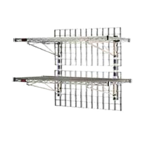 Eagle WAL-2-1836 WalStor® Modular Wall System Shelf Kit Double Includes: (2) 36" X 18" Wire Shelves With Patented QuadTruss® Design