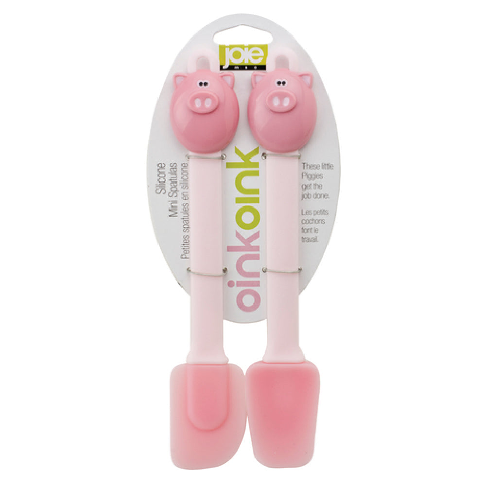 Harold Import Co. 78592 Joie OinkOink Mini Spatula Set Flexible Pig Shaped Handle