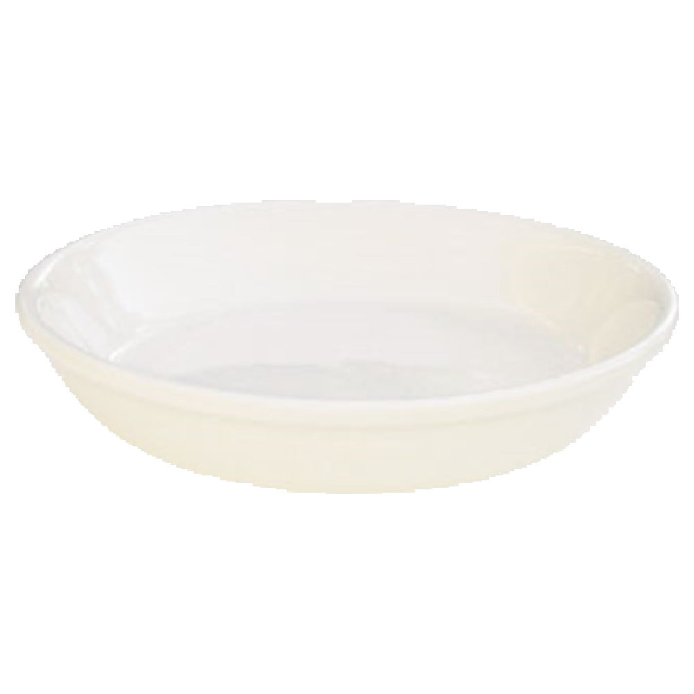 Steelite DCI453UW Pasta Bake 14 Oz. 7-1/4" Dia. X 1-3/4"H