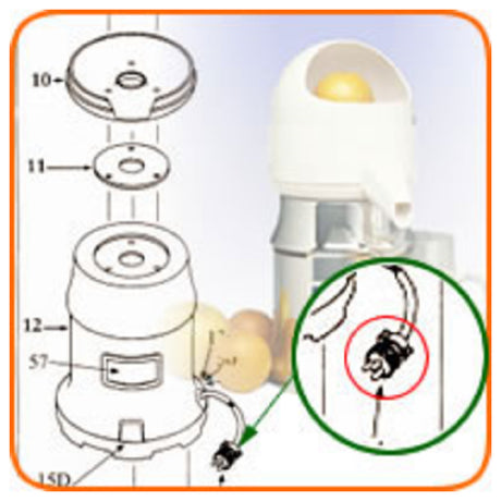 Sunkist 14 Electric Cord 115v/60/1-ph