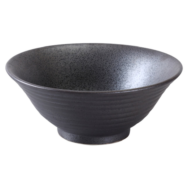 Yanco DB-3107 Diamond Black Ramen Bowl 30 Oz. 7-1/2" Dia. X 3-1/4"H