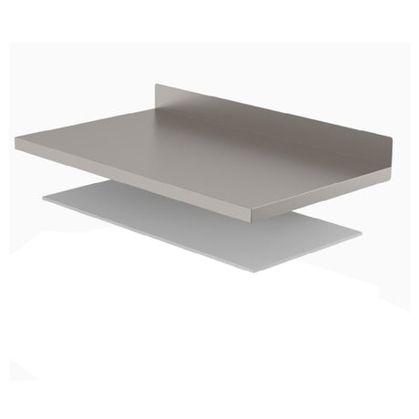 Metro SMW54 SmartLever™ 30" X 54" Work Surface Includes: (1) Stainless Steel Work Surface Overlay With Backsplash & Duraplast Base