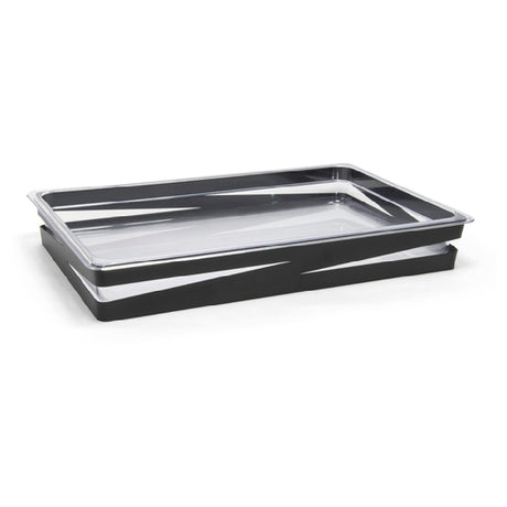 FOH BHO091BKI20 Full Size Zig Zag Housing/Pan Set Shallow Matte Black Includes One BHO088BKI20 Full Size Zig Zag Housing Shallow Matte Black