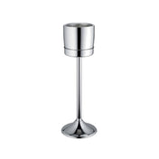 Bauscher Hepp 57.0114.6040 - Champagne Cooler Stand, 7-7/8" Dia. X 23-5/8"H, 18/10 Stainless Steel