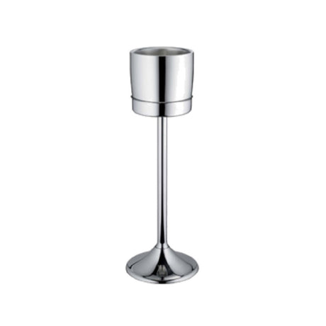 Bauscher Hepp 57.0114.6040 - Champagne Cooler Stand, 7-7/8" Dia. X 23-5/8"H, 18/10 Stainless Steel