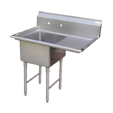 GSW USA SE18181R24 Sink One Compartment 45-1/8"W X 24"D X 45"H