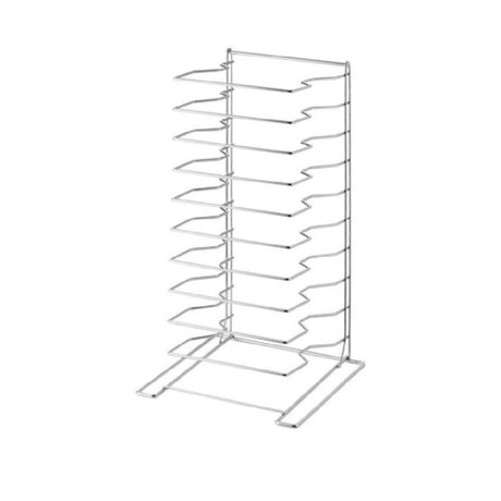 Omcan 81118 (81118) Pizza Pan Rack 10-Slot 1.65" Space Between Racks