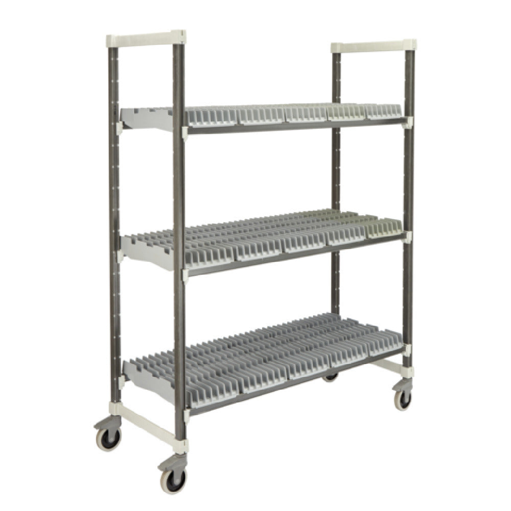 Cambro EXMU246078DRPKG Camshelving Elements XTRA Series Mobile Drying Rack Cart