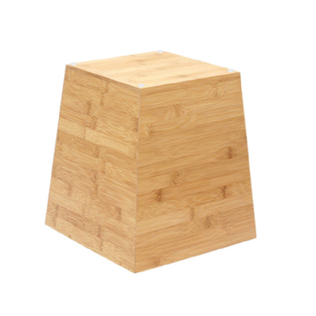 FOH RWA003BBB21 Bali Flare Riser/Waste Can 10" W X 10" D X 11" H Bamboo