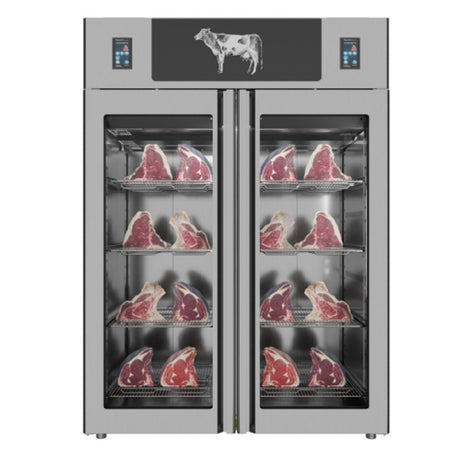 Omcan 48046 (MM-IT-1400-TWC) Stagionello® Dry Age 3.0 Twin Cabinet Two-section