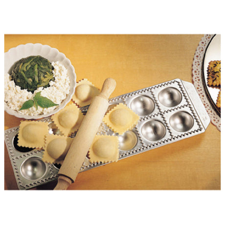 Matfer 73194 Imperia Ravioli Mold 13-2/3"L X 5-1/2"W Makes (12) 2" X 2" Domed Squares