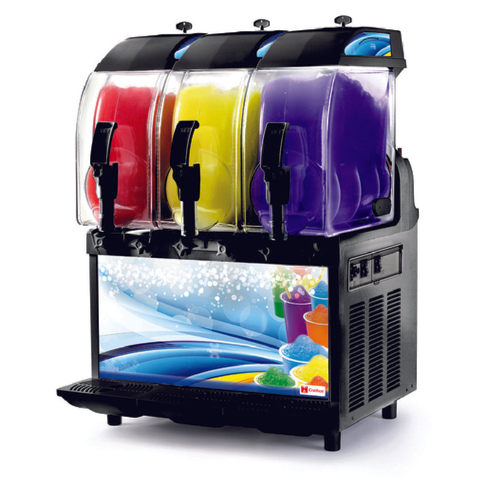 Crathco I-PRO 3E W/ LIGHT GRINDMASTER Beverage (LV560537) Crathco® I-PRO 3E Frozen Granita Dispenser With Light Panel