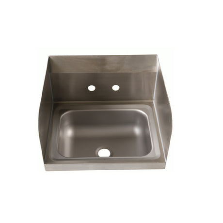 NBR Equipment HS2-W2-LR Hand Sink Wall Mount 14" Wide X 10" Front-to-back X 5" Deep Bowl