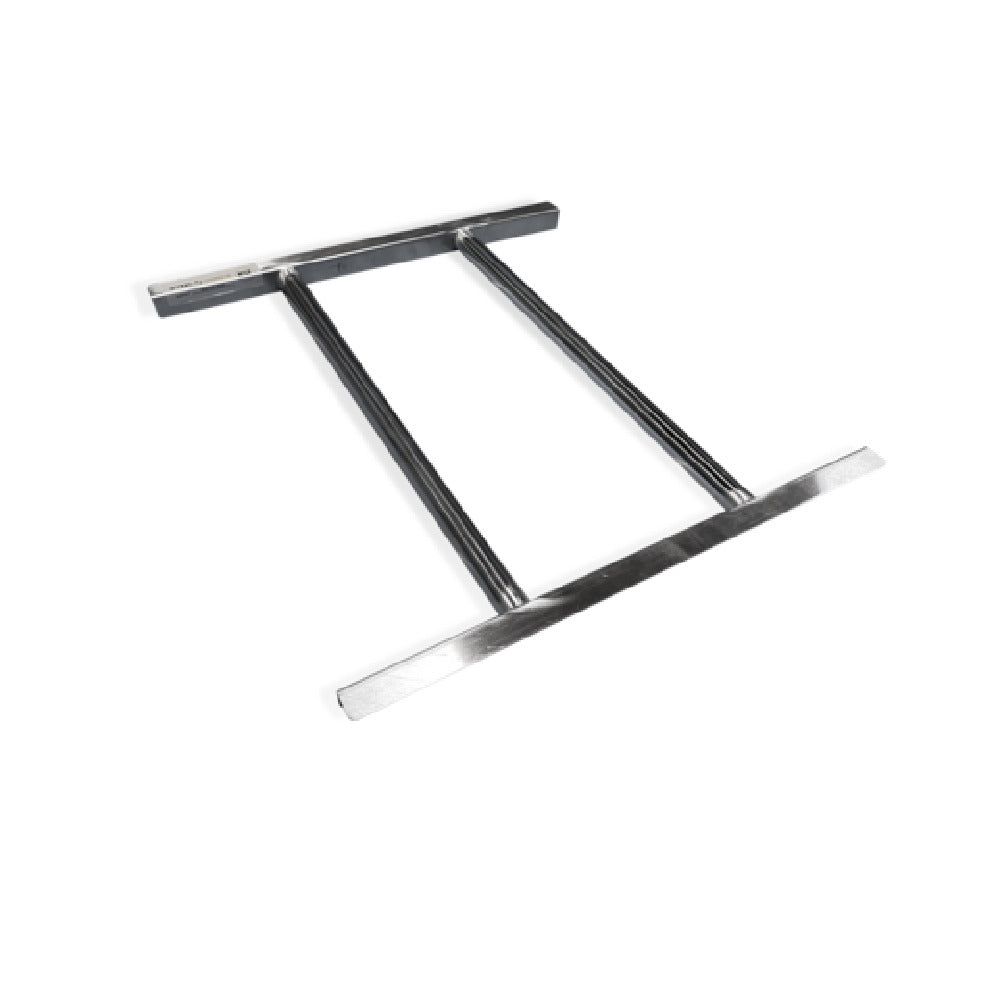 Steel Works Stainless SWPSB-2020 Slide Bar 19-1/2" X 21-1/2" X 1"H 16/304 Stainless Steel Angle Bar 1" X 1"