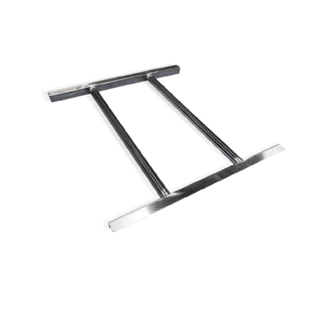 Steel Works Stainless SWPSB-1824 Slide Bar 18" X 24" X 1"H 16/304 Stainless Steel Angle Bar 1" X 1"