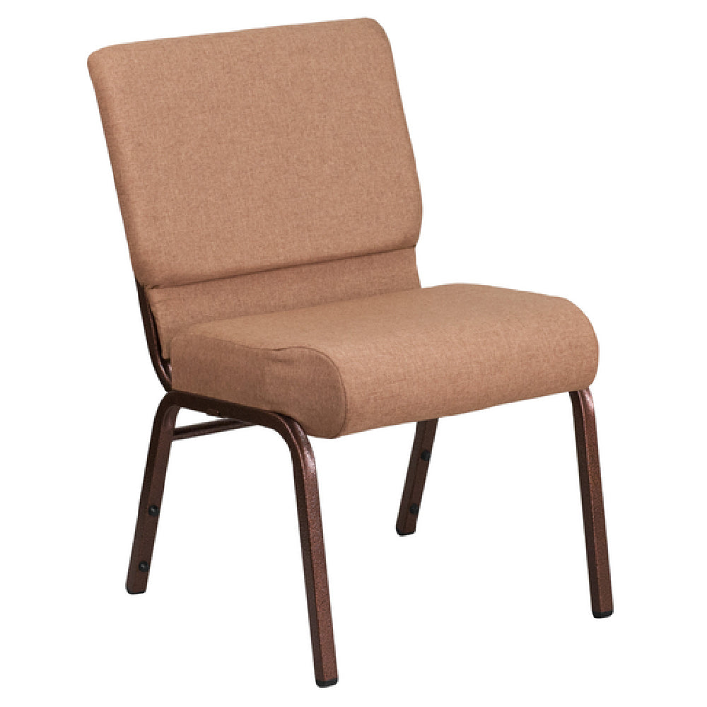 Flash Furniture FD-CH0221-4-CV-BN-GG Hercules Series Extra Wide Stacking Church Chair