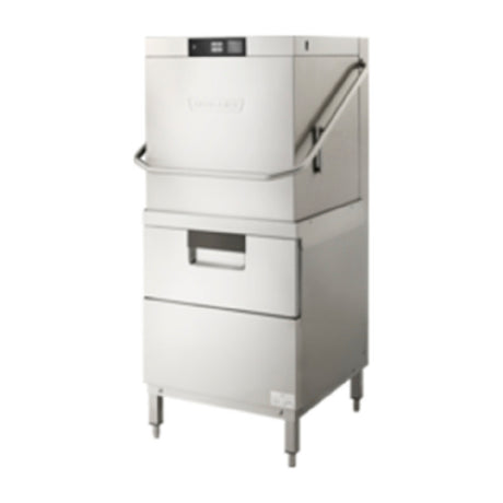 Hobart AMTL-2 Two Level Door Type Dishwasher Upper And Lower Wash Chambers With Separate Pumped Rinse Systems