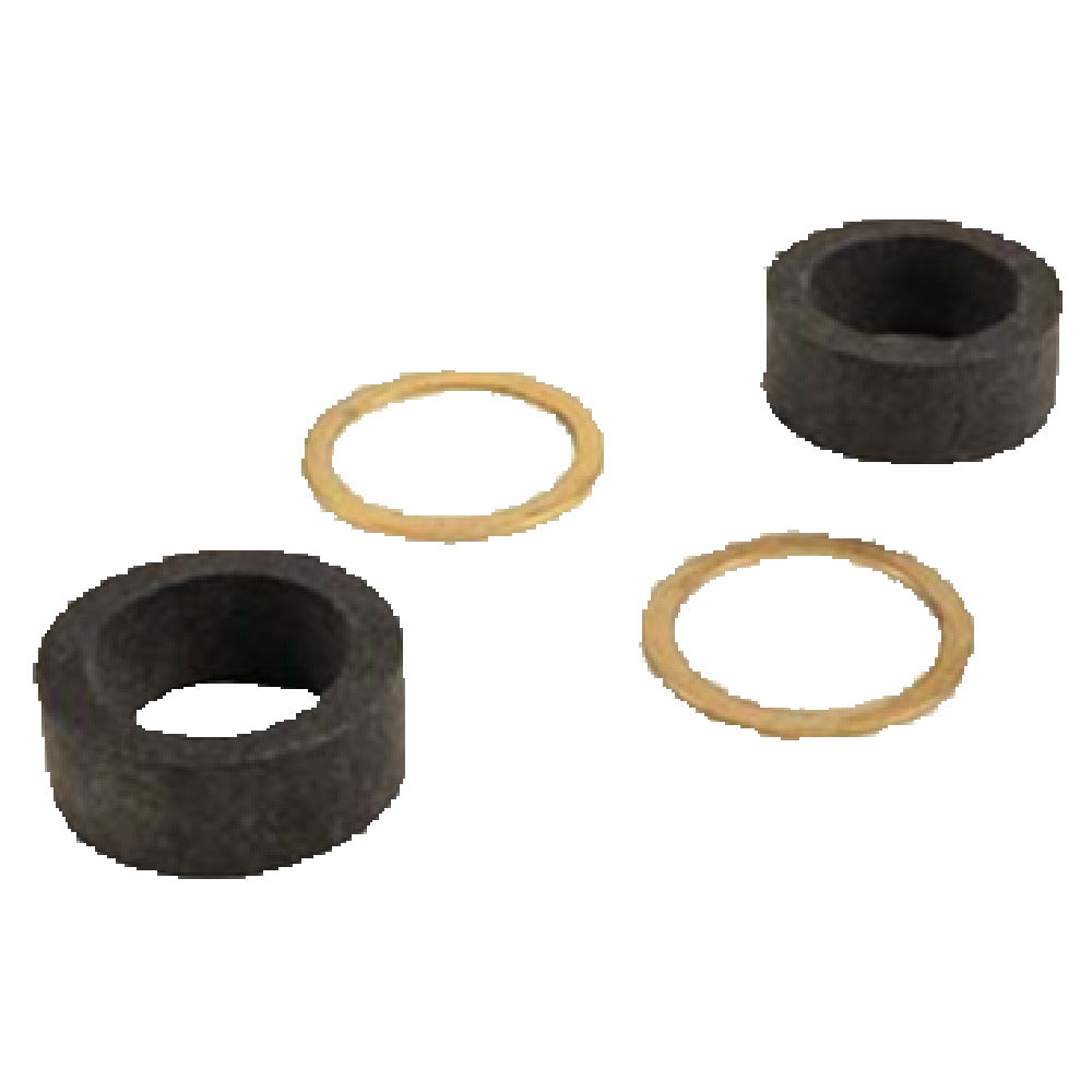 Franklin Machine Products 164-1018 Rubber Washer Set (2) Rubber Washers (2) Brass Washers