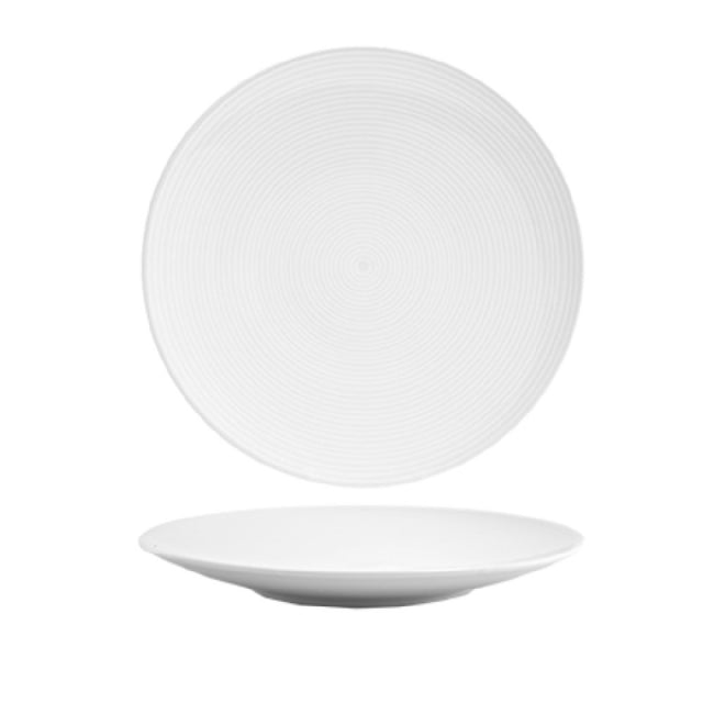 FOH DDP018WHP22 Spiral® Plate 11" Dia. Round