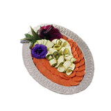 Bon Chef 2303IVYSPKLD - Trellis Platter, 14-1/4" X 20-1/4", Oval
