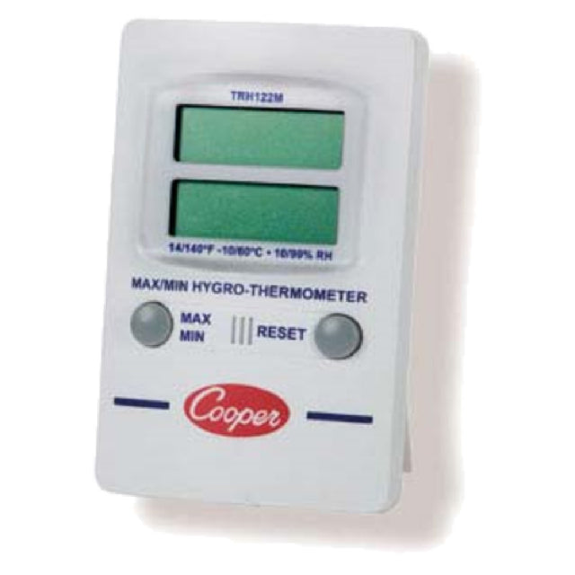 Cooper Atkins TRH122M-0-8 Thermometer/Hygrometer Single Digital Display Temperature Range (unit) 14 To 140°F/-10 To 60°C