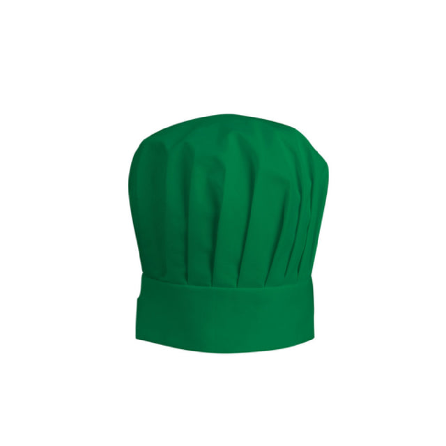 CAC China APHT-2LG Chef's Pride Hat Floppy Toque 13"H Green