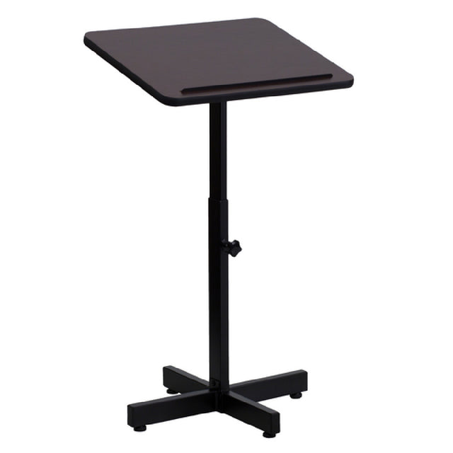 Flash Furniture XU-LECTERN-ADJ-GG Portable Lectern 20"W X 18-1/4"D X 35-1/2" To 48" Adjustable Height