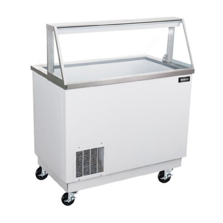 Omcan 50120 (FR-CN-0047) Ice Cream Dipping Display 47"W (8) 3 Gallon Tub Capacity
