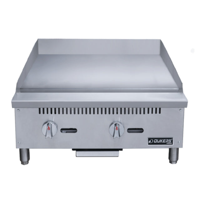 Dukers Appliance Co DCGT24 - Heavy Duty Griddle, Gas, Countertop