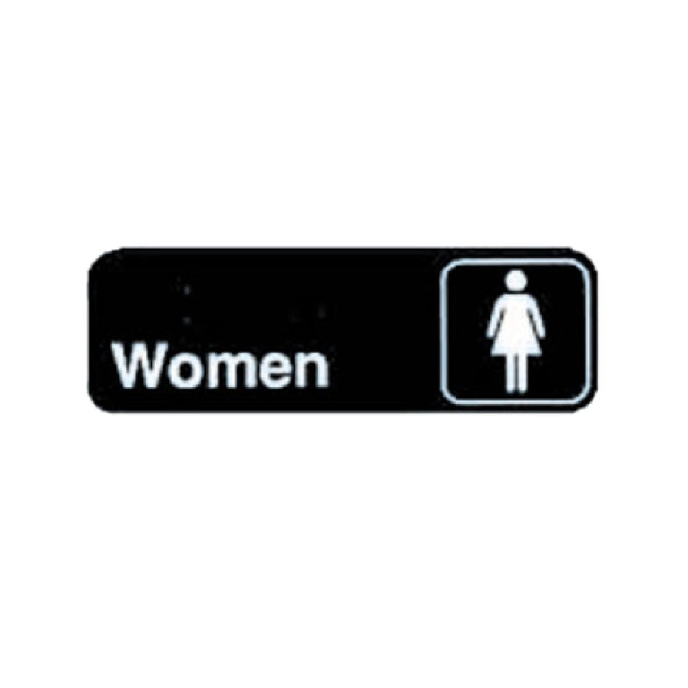 Tablecraft 394516 Cash & Carry Sign 3" X 9" "Women"