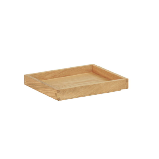 Cal Mil 23106-10121-21 Sydney Tray 10"W X 12"D X 1.5"H Oak