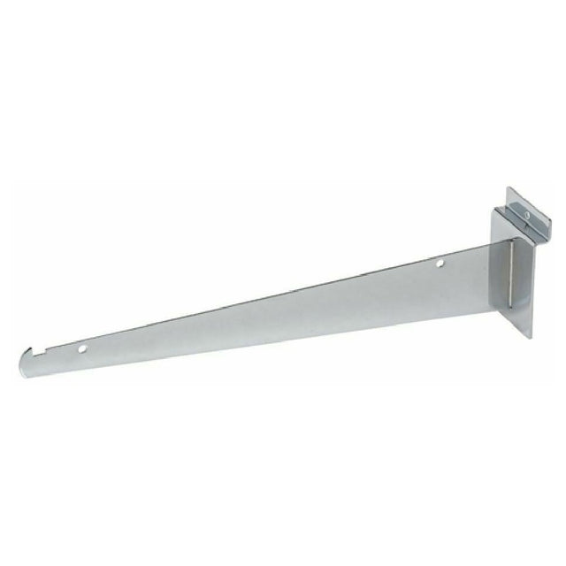 Hubert 74761 - Slatwall Shelf Bracket, 12"L, Steel