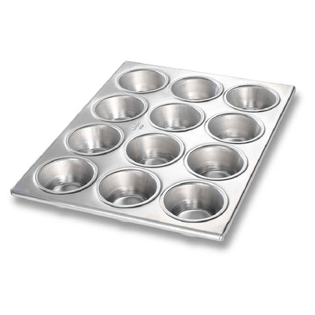 Chicago Metallic 46120 Cupcake Pan 10-3/4" X 14-1/8" Overall Makes (12) 2-3/4" Dia. Cakes