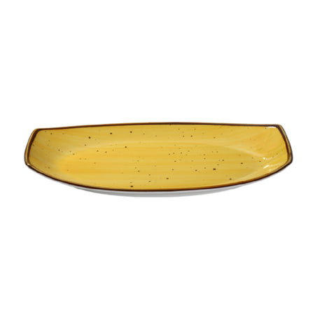 Yanco LY-213YL Lyon Plate 13"L X 7-3/8"W X 1-1/2"H Rectangular
