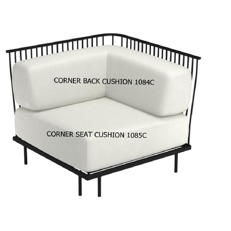 Emuamericas Llc 1084C Cannolè Corner Back Cushion For 1084