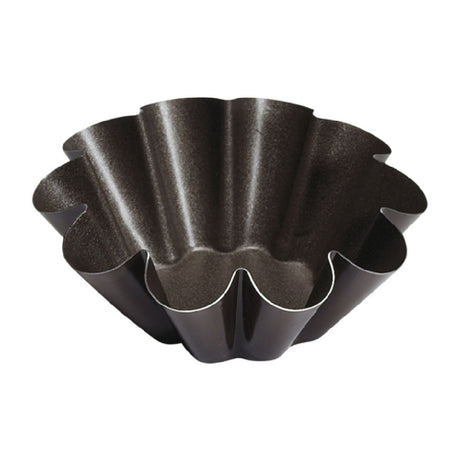 Louis Tellier 293750 Brioche Mould 1.37"H 10 Ribs (Ø90/45 Mm)