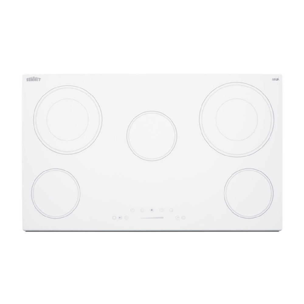 Summit CR5B36TXW Radiant Cooktop Electric Built-in