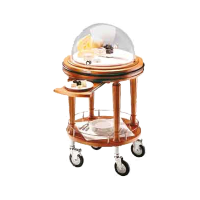 Bauscher Hepp 30.7924.1010 - Cheese Trolley, 24-7/16" Dia. (620mm) X 31-1/2"H (800mm)