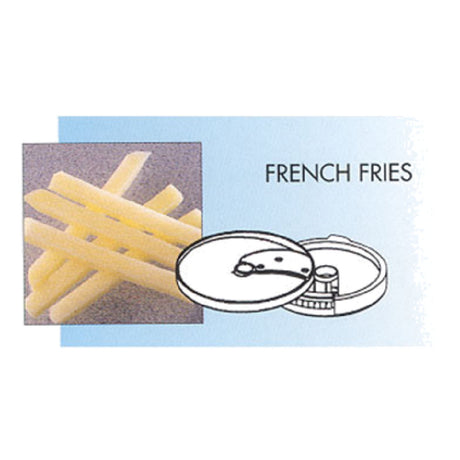 Robot Coupe 27117 French Fry Kit 10 X 10mm (3/8" X 3/8") Disc Assembly