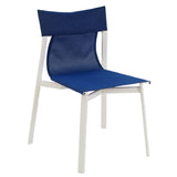 Emuamericas Llc 798 Breeze Stacking Side Chair Indoor/outdoor Textilene Fabric Seat & Back