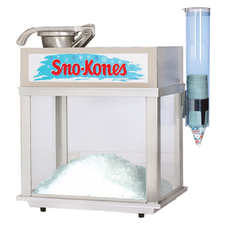 Gold Medal 1002-00-000 Deluxe Sno-Konette Ice Shaver Snow Cone Machine (2) Blade Shaver Head