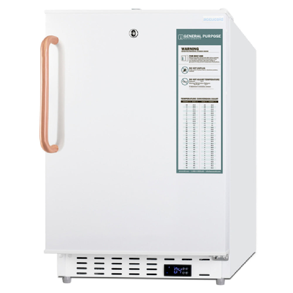 Summit ADA404REFTBC Accucold Medical Undercounter All-Refrigerator Built-in Or Freestanding