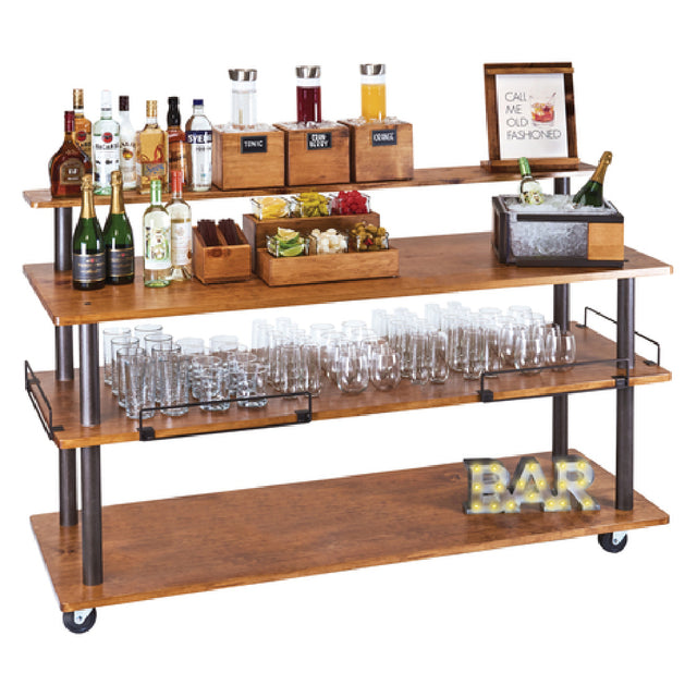 Cal Mil 3698-4-84SHELF Sierra U-Build Cart Top Shelf 48"W X 8"D X 9"H Rectangular