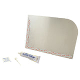 Franklin Machine Products 117-1528 Sink Splash Guard Kit 12" H X 15"D Right Hand