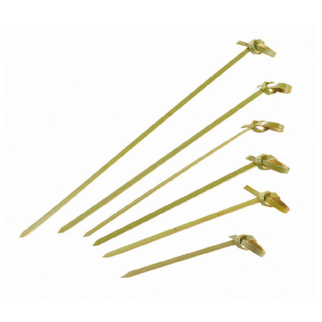 PacknWood 209BBBCL105 - Noshi Skewer, 4.1", Looped