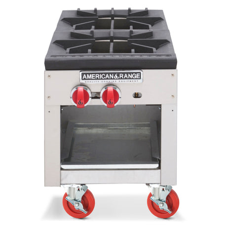 American Range ARSP-18_NAT - Stock Pot Range, Gas, 3-ring Burner With Cast Iron Top Grate